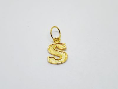 Locket/Beads/Charms Huruf S
