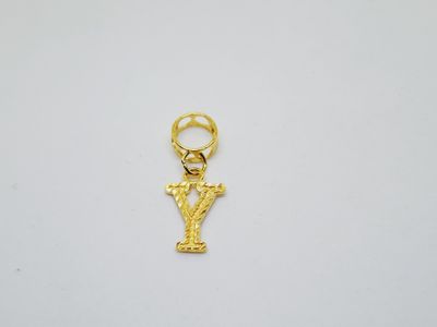 Locket/Beads/Charms Huruf Y