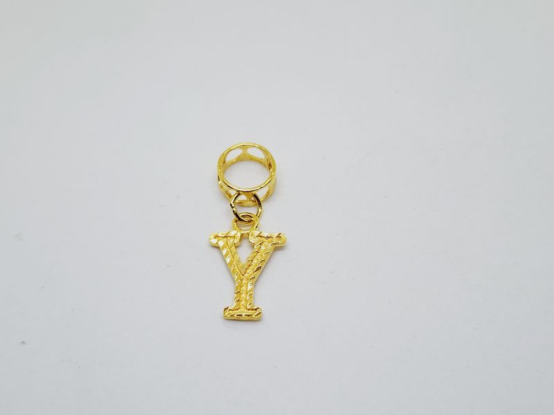 Locket/Beads/Charms Huruf Y