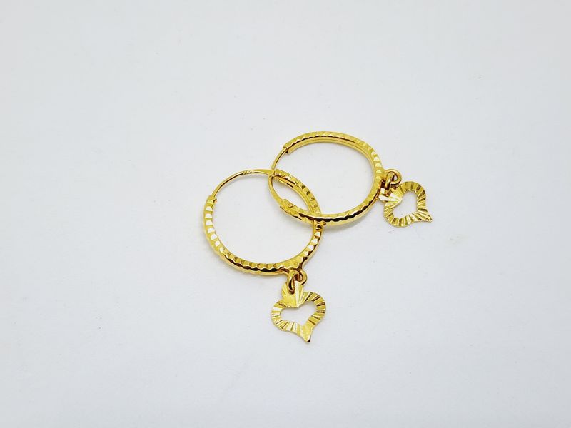 Anting Fesyen Ring Love kikir 916