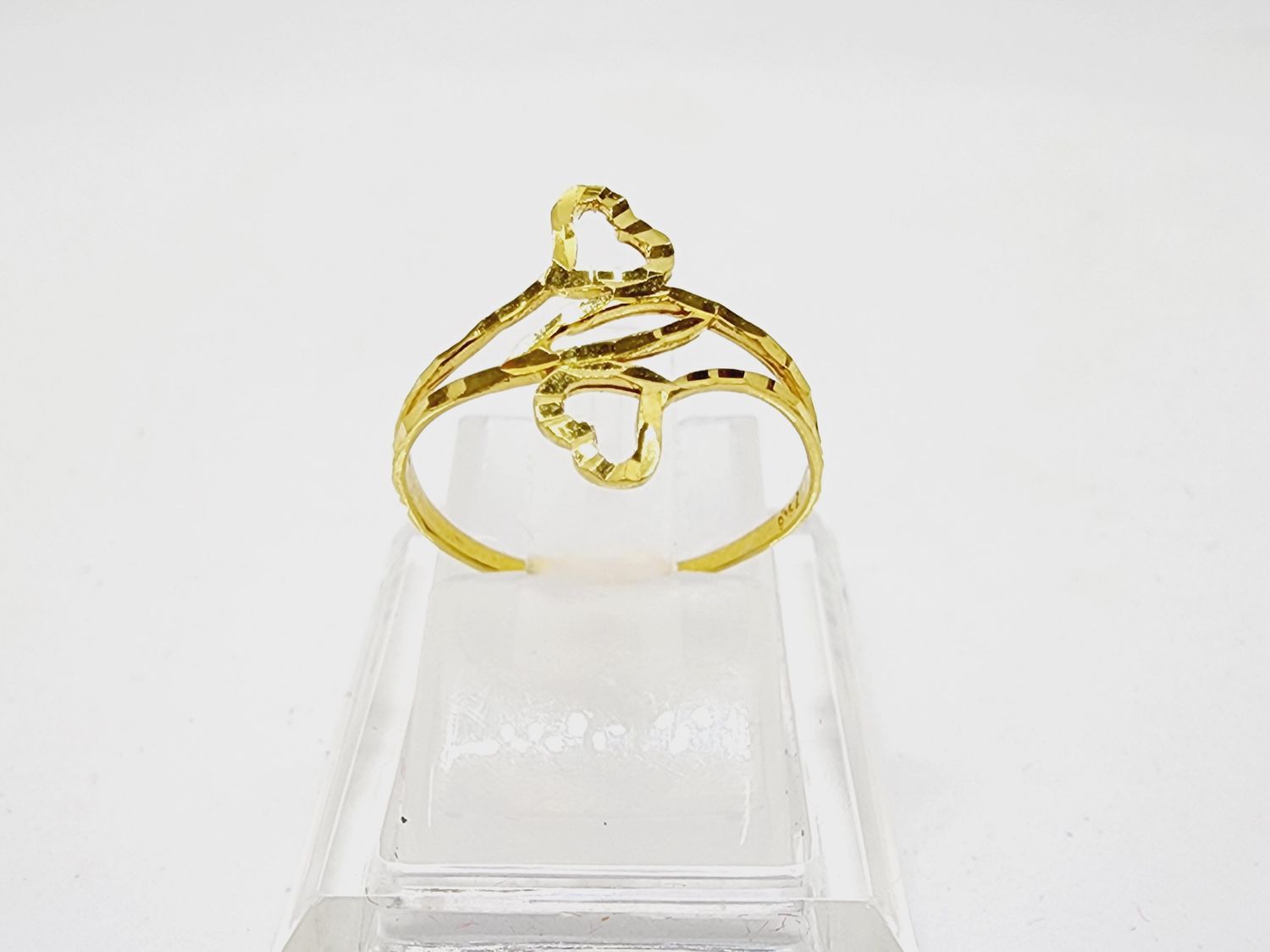 Cincin Love Daun 916