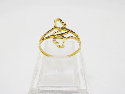 Cincin Love Daun 916