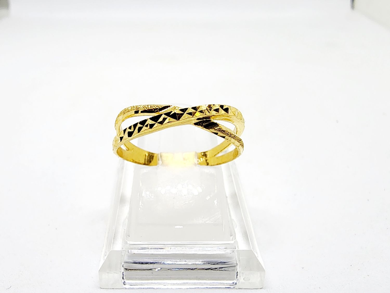 Cincin Silang 2 Layer Padu 916
