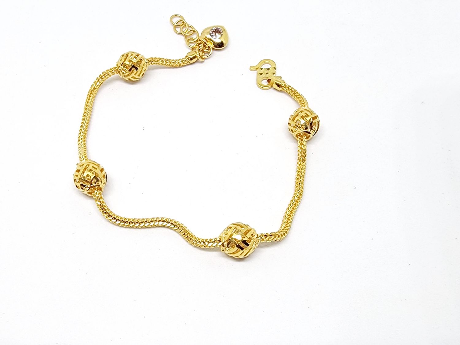 Rantai Tangan Pendora Boba 4  Padu 916