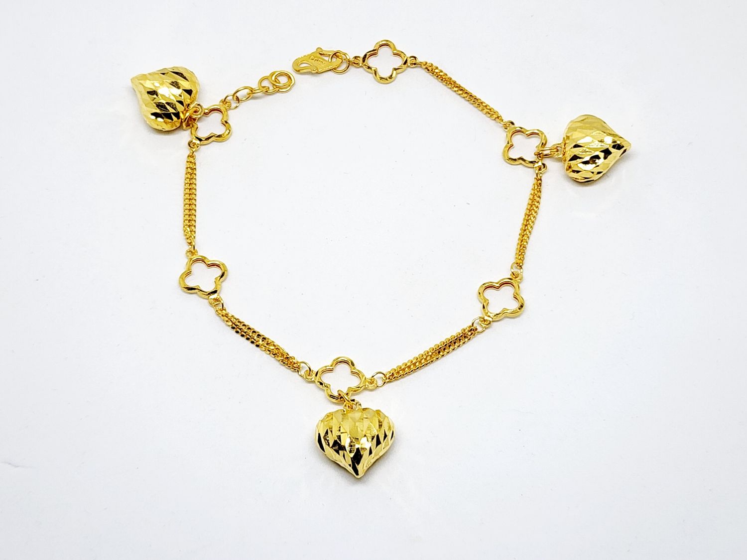 Rantai Tangan Double Mesin Clover Love 916
