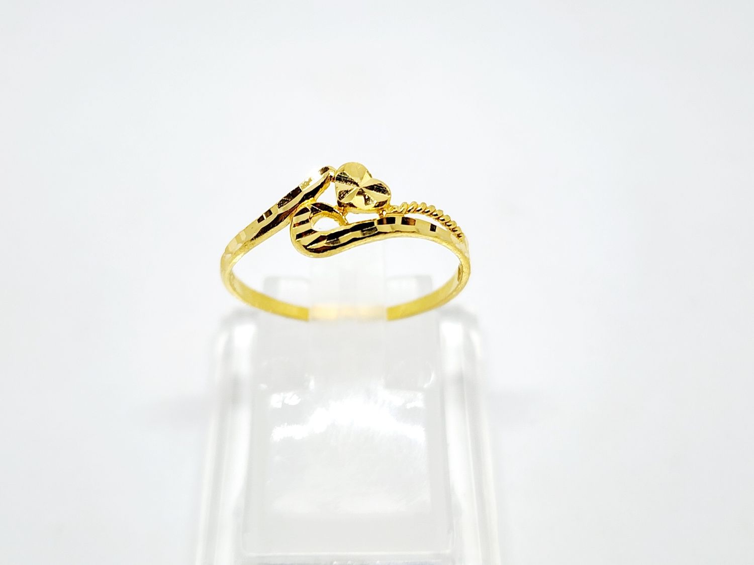 Cincin Love Diamond Cut 916