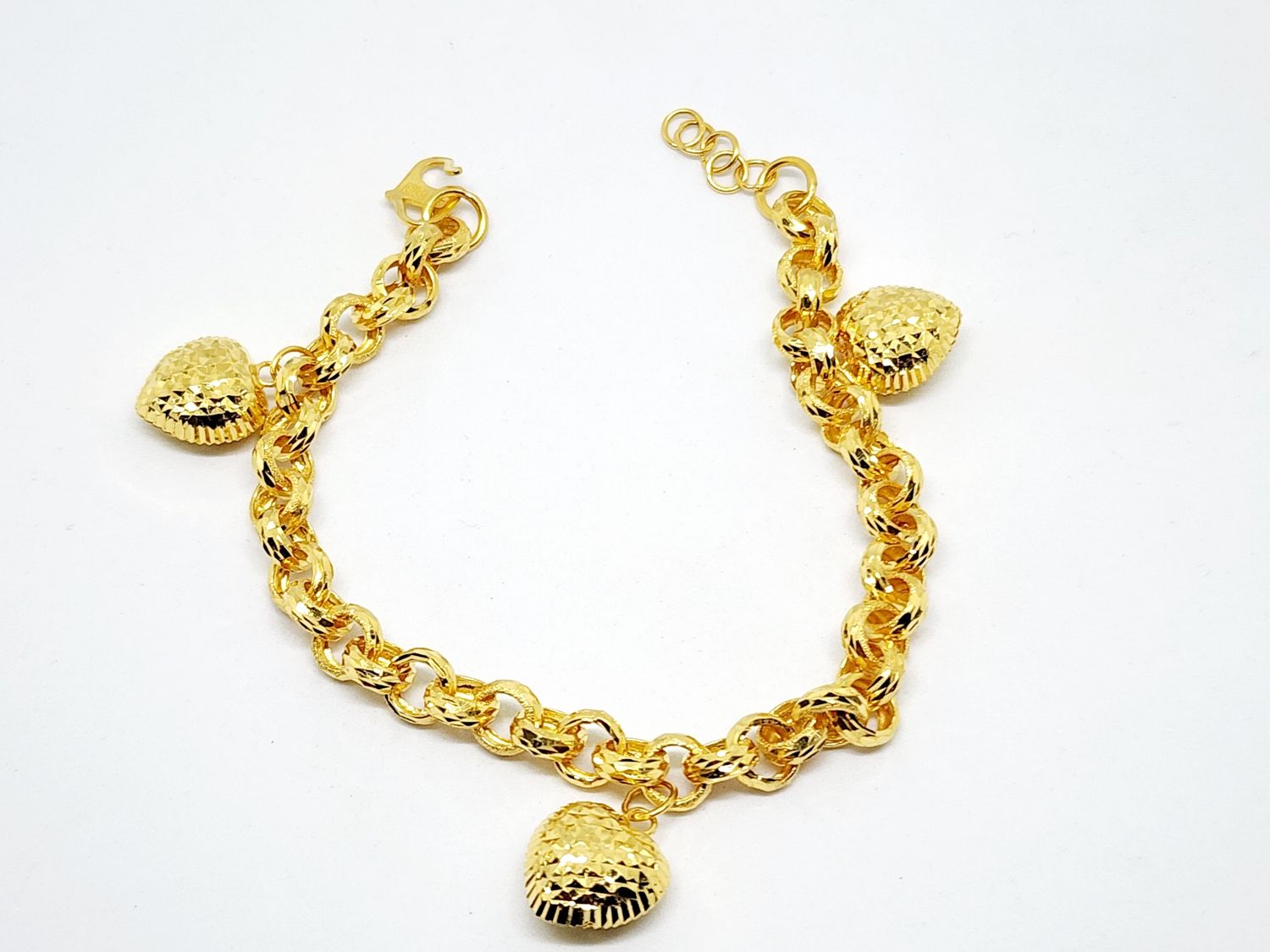 Rantai Tangan Candy Love  3 Gantung 916