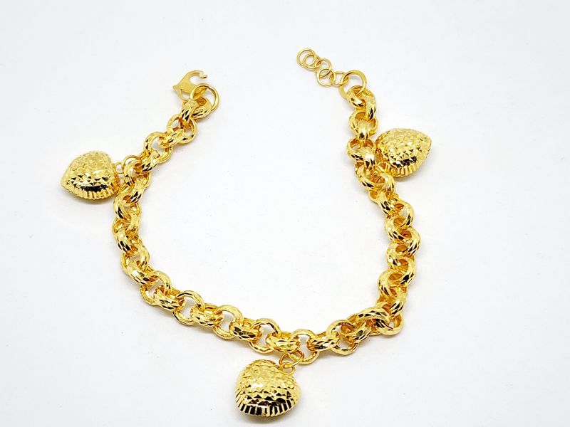Rantai Tangan Candy Love  3 Gantung 916