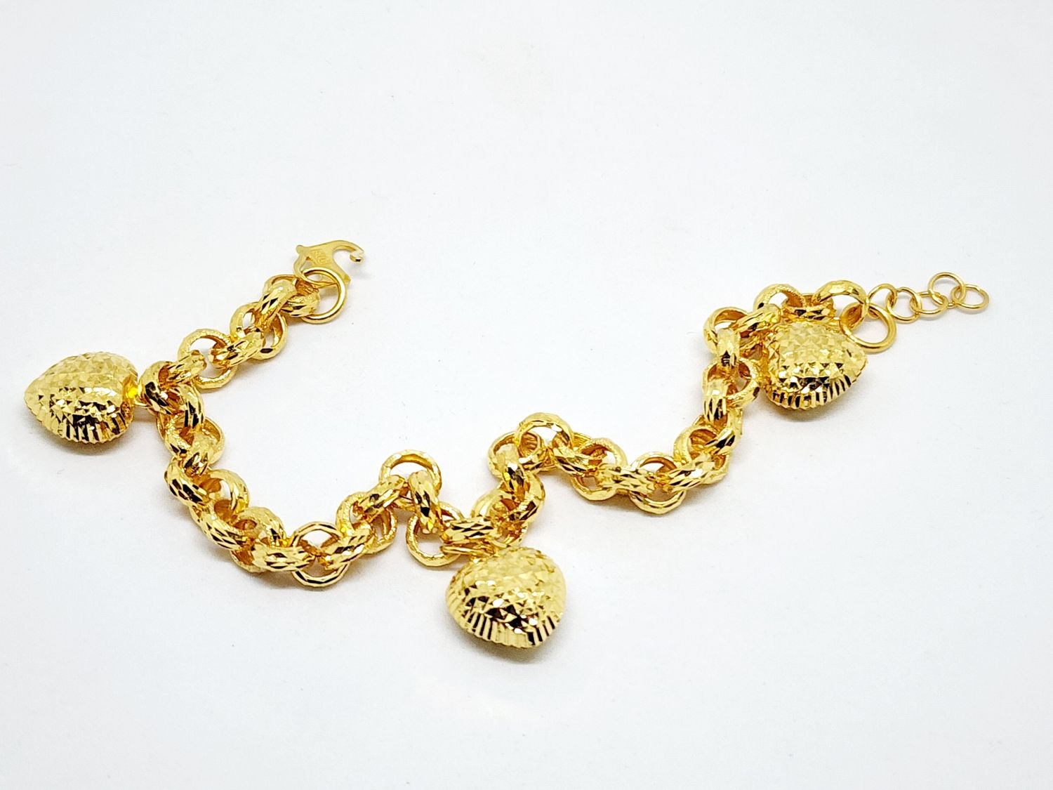 Rantai Tangan Candy Love  3 Gantung 916