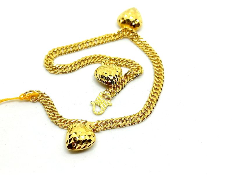 Rantai Tangan Lipan Love Gantung 3 916