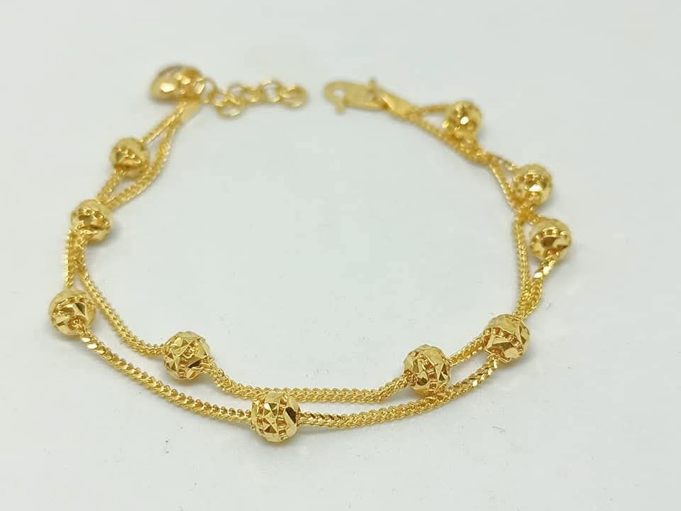 Rantai Tangan Belut Boba 2 layer Padu 916