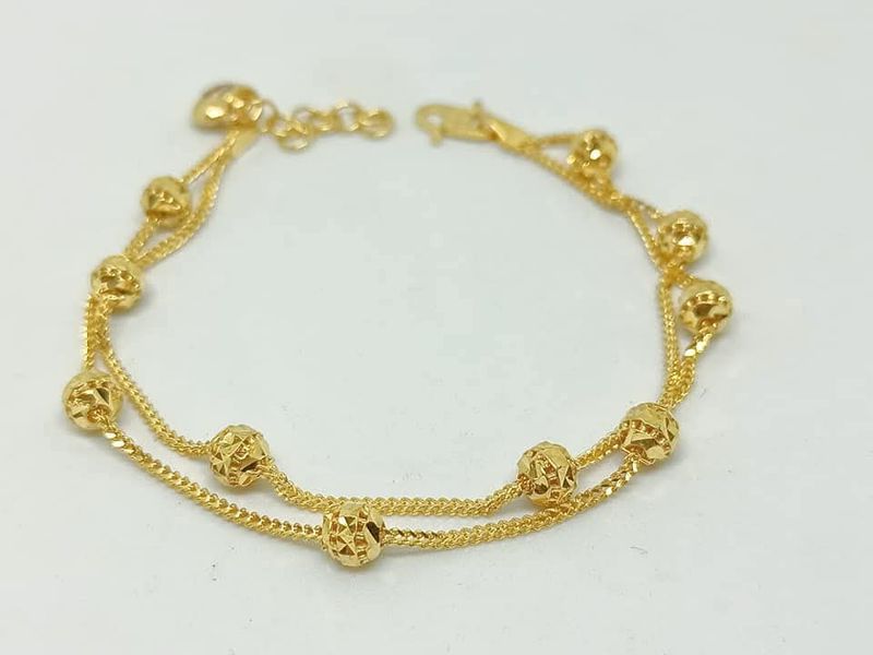 Rantai Tangan Belut Boba 2 layer Padu 916