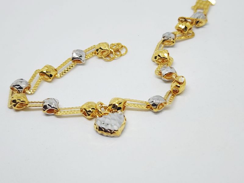 Rantai Tangan Paperclip Love choker 2c 916