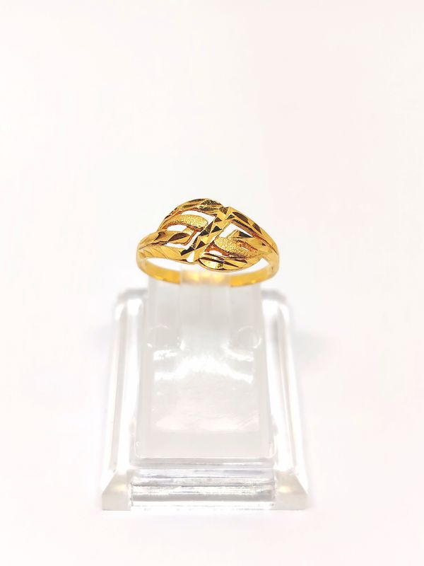 Cincin Daun Pasir 916 Pre Love 