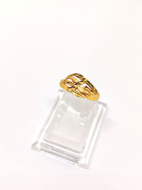 Cincin Daun Pasir 916 Pre Love 