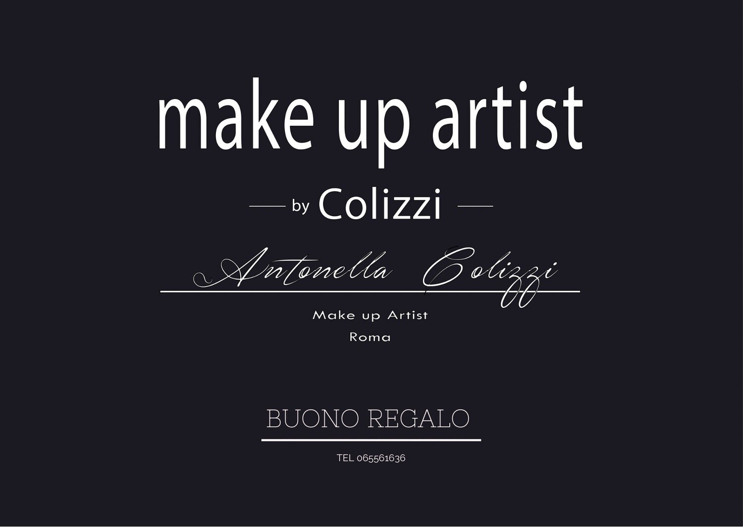 Gift card Corso di self make-up