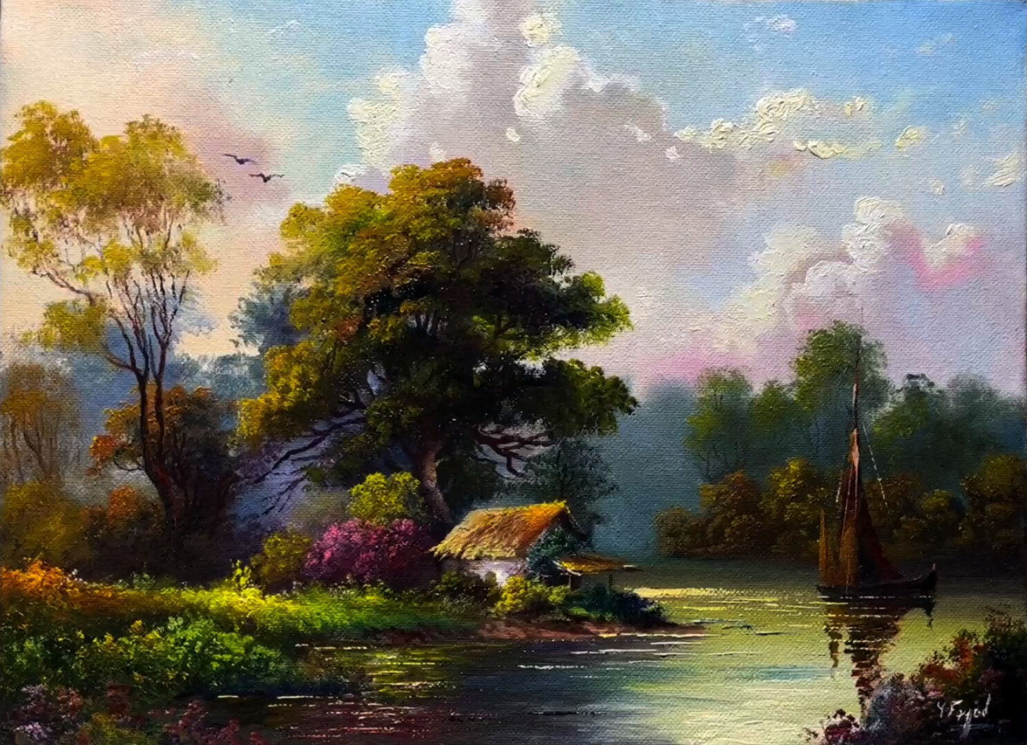 Landscape by Yasser Fayad