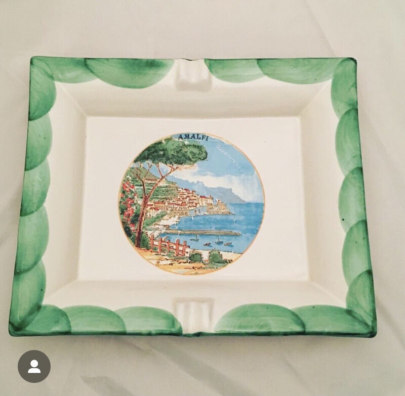 Large Amalfi Coast  Ashtray