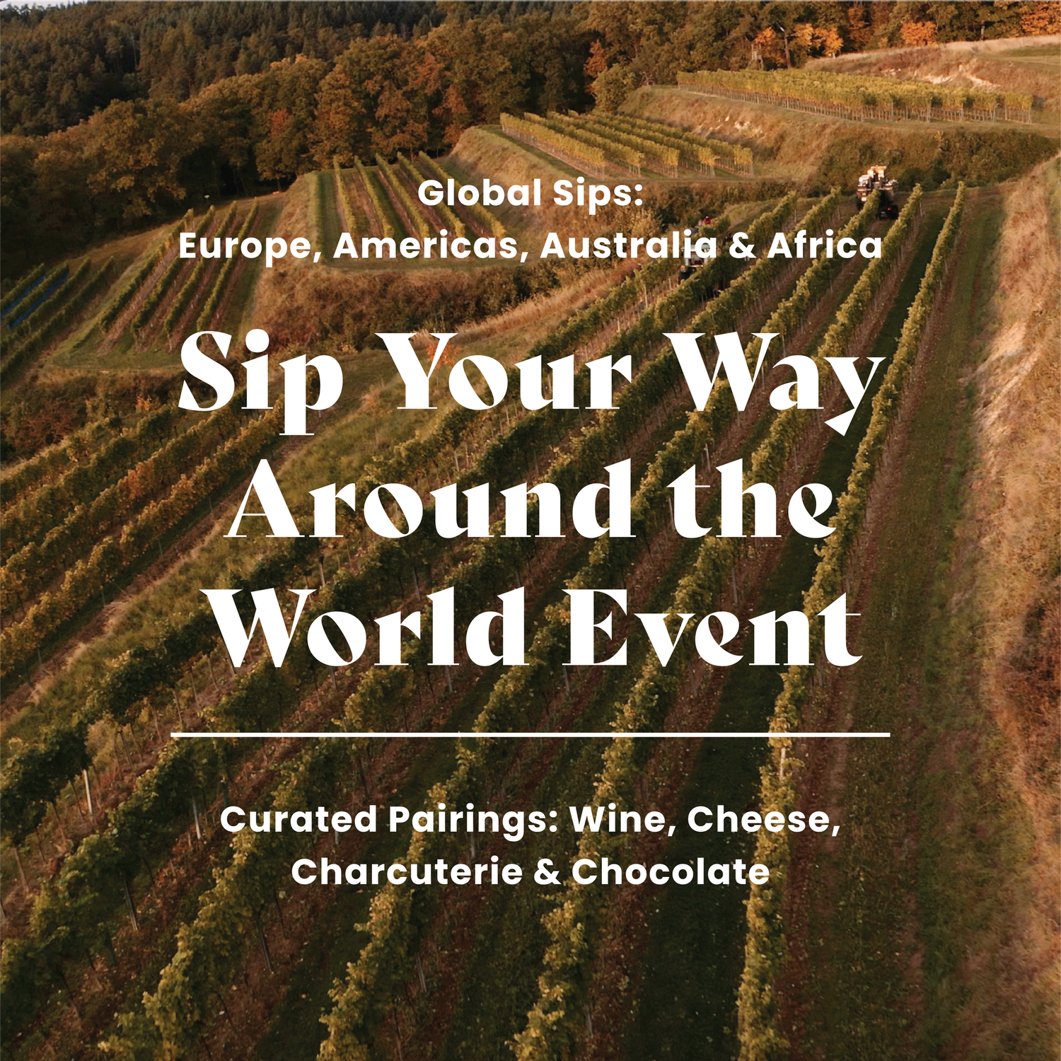 Sip Your Way Around the World Event