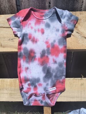 Red &amp; Grey Onesie