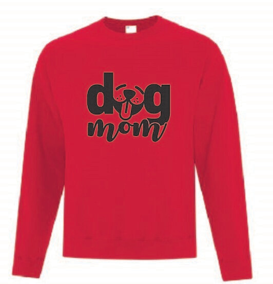 Dog Mom 1 Adult Sweatshirt