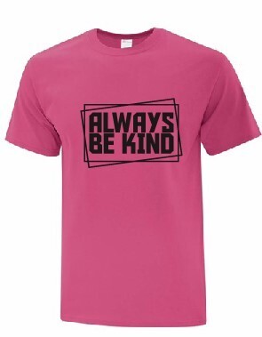 Always Be Kind pink shirt day Cotton Youth Tee