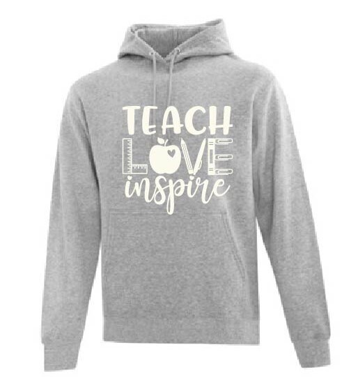 Teach Love Inspire Adult Hoodie