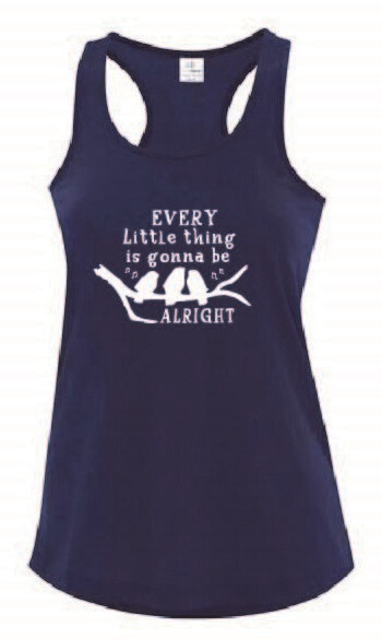 Every little thing is gonna be ok Racerback Tank