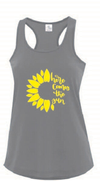 Here comes the Sun Racerback Tank