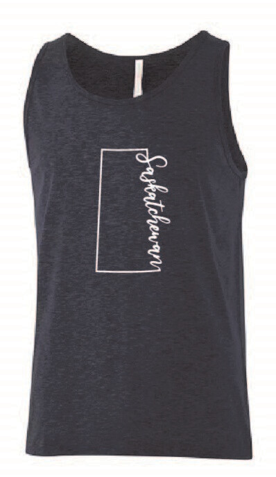 Saskatchewan Written Eurospun ringspun Tank