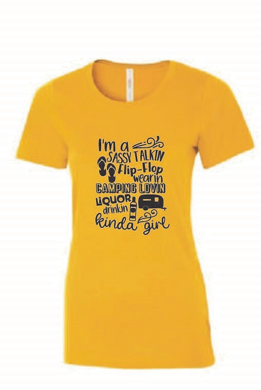 Sassy Camper Eurospun Tee