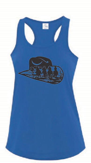 Cowboy Hat Racerback Tank