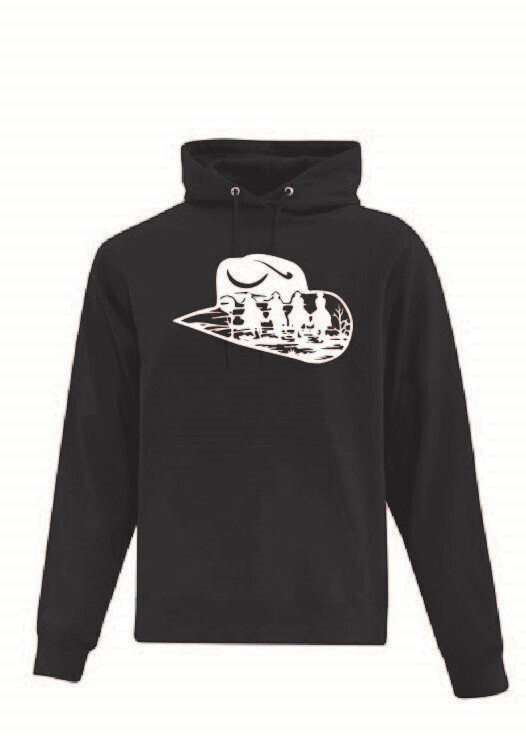 Cowboy Hat Adult Hoodie