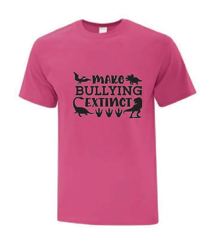 Make bullying Extinct pink shirt day Eurospun Tee