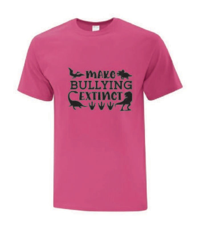 Make Bullying extinct pink shirt day Cotton Youth Tee