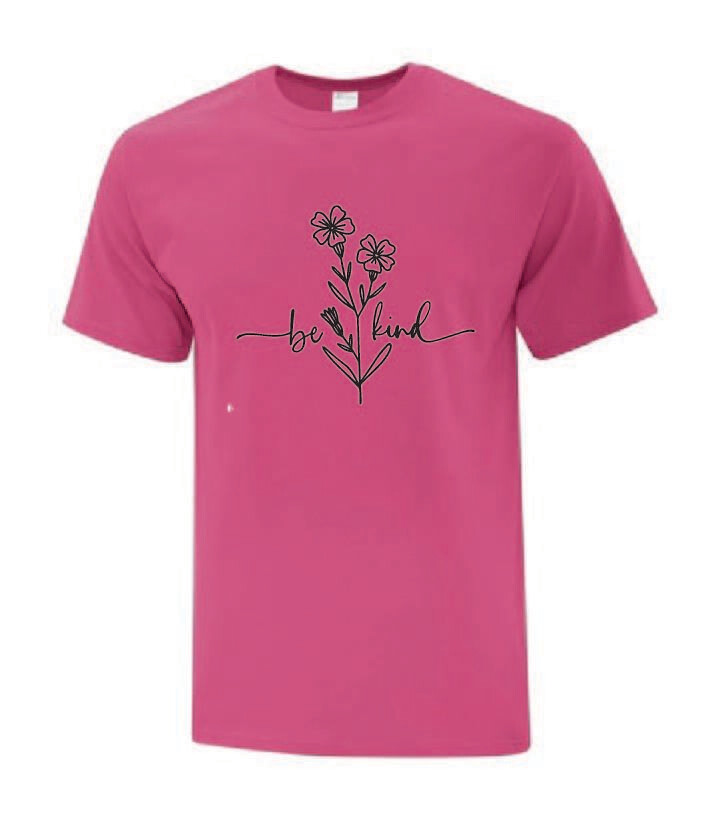 Be Kind 1 pink shirt day Cotton Youth Tee