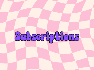Subscriptions
