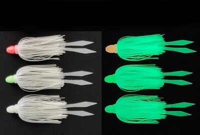 (3) Pack - Glow Bead, Glow Skirt & Glow Tail