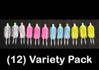 (12 pack) Variety Glow Beads & Skirts