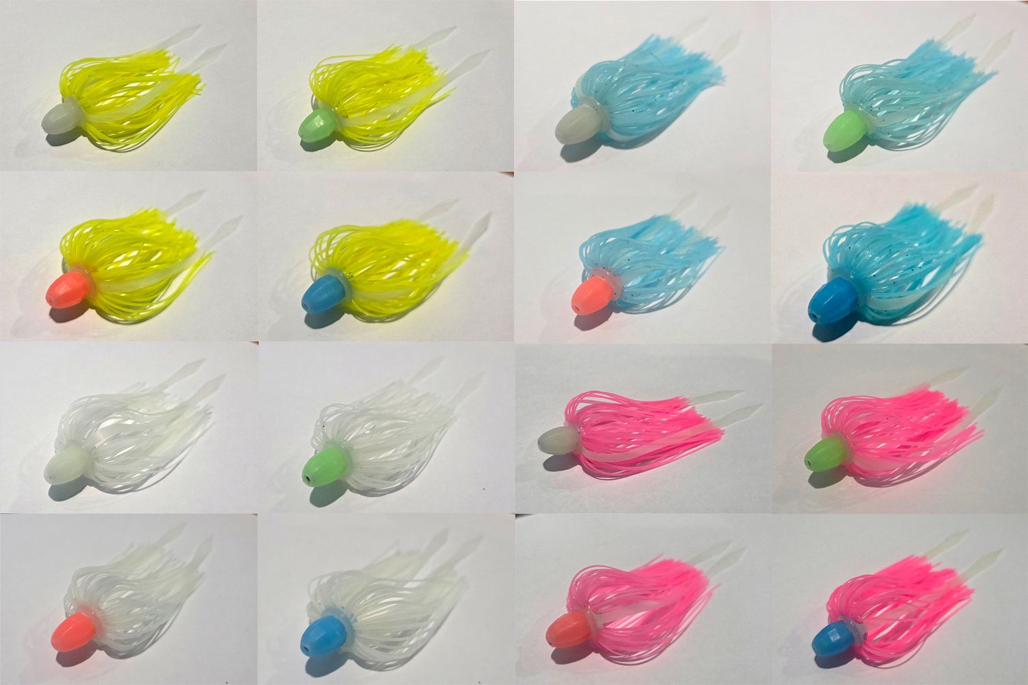 (16 pack) Variety Glow Beads &amp; Skirts