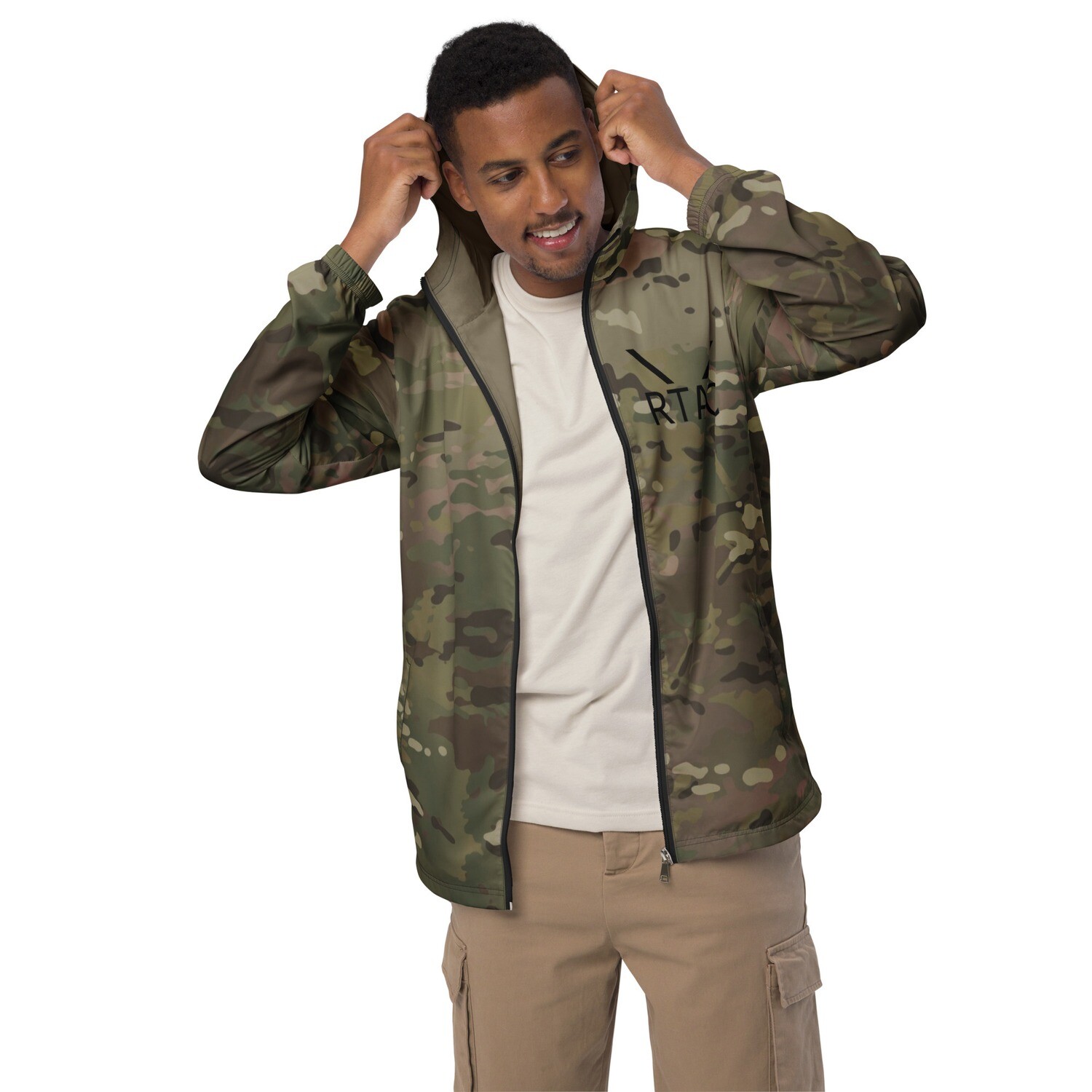 Men’s lightweight windbreaker RTAC-Multicam