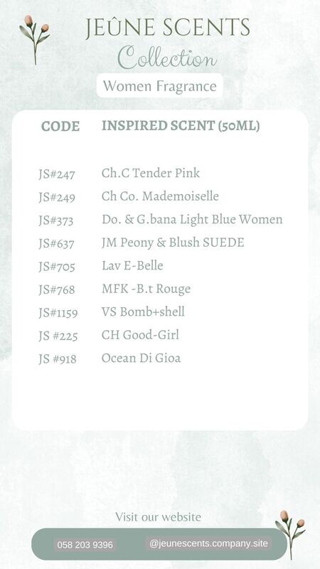 50ML OIL FRAGRANCES