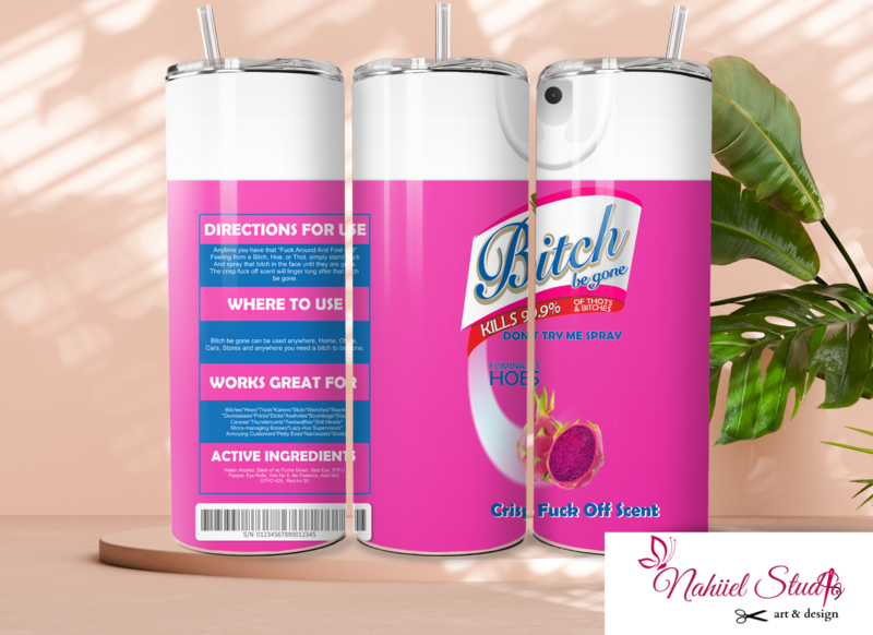 Disinfectant Spray Tumbler with colored lid