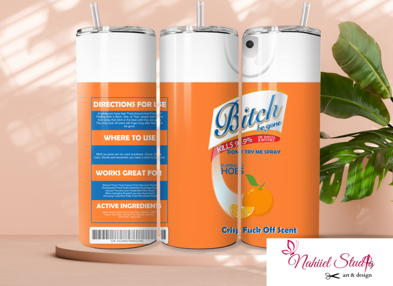 Disinfectant Spray Tumbler with colored lid