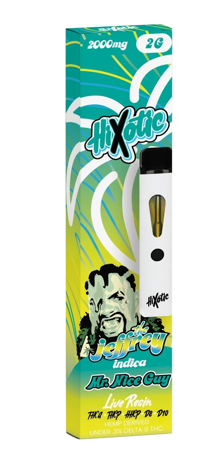 Hixotc The Jeffery THCA Live Resin Disposable Mr. Nice Guy 2G