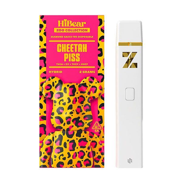 HiBear Diamond Sauce Disposable Cheetah Piss 2g