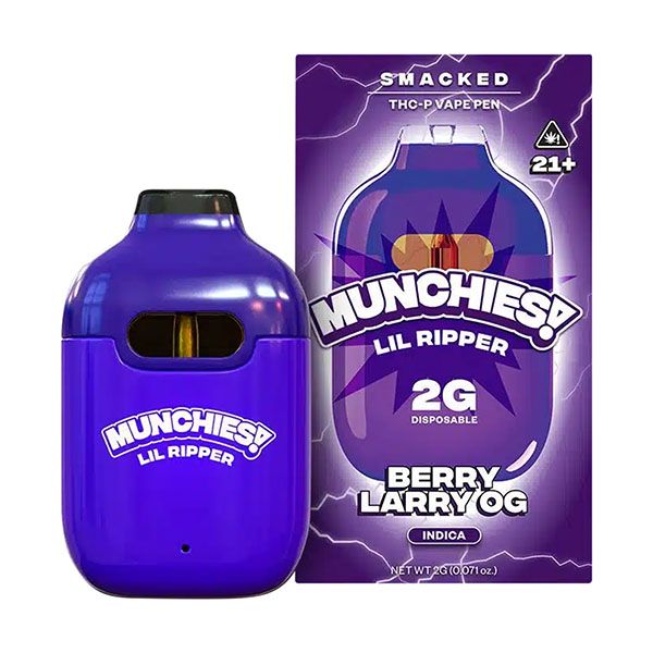 Delta Munchies Lil Ripper Liquid Diamonds THCA Berry Lary OG 2g