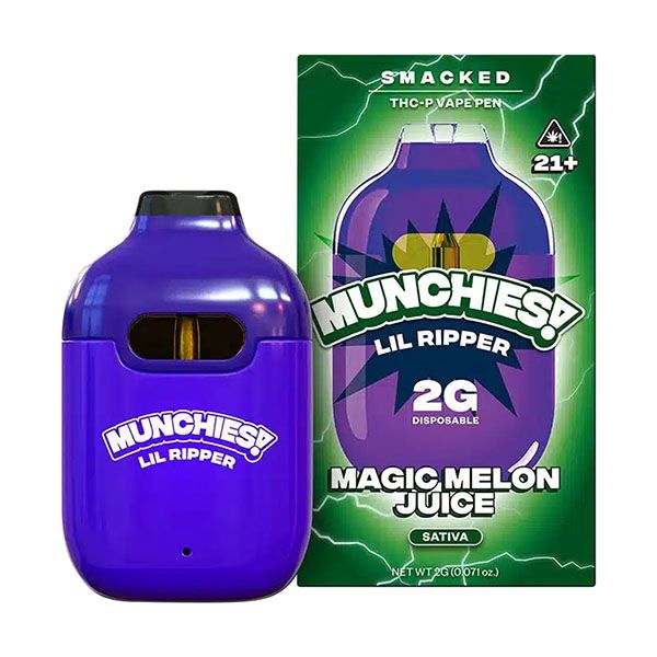Delta Munchies Lil Ripper Diamonds THCA Magic Melon Juice 2g