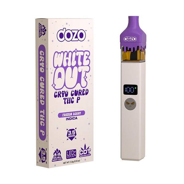 Dozo White Out THC-P Disposable Frozen Berry 3.5g