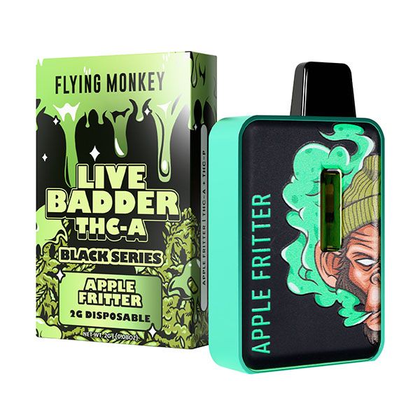 Flying Monkey Live Badder THCA Black Series Apple Fritter  | 2g